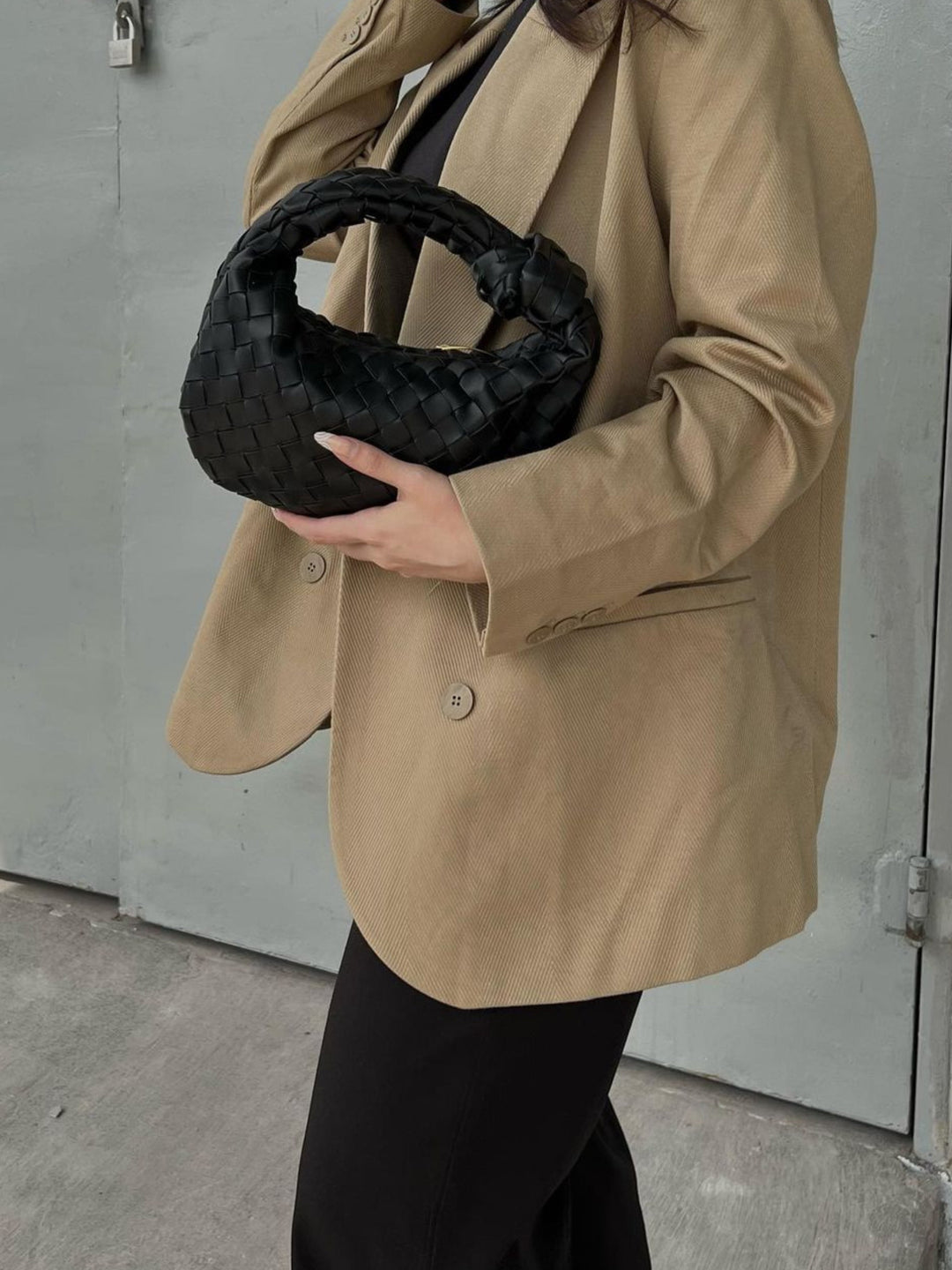 Sienna | Borsa Piccola con Manico Intrecciato