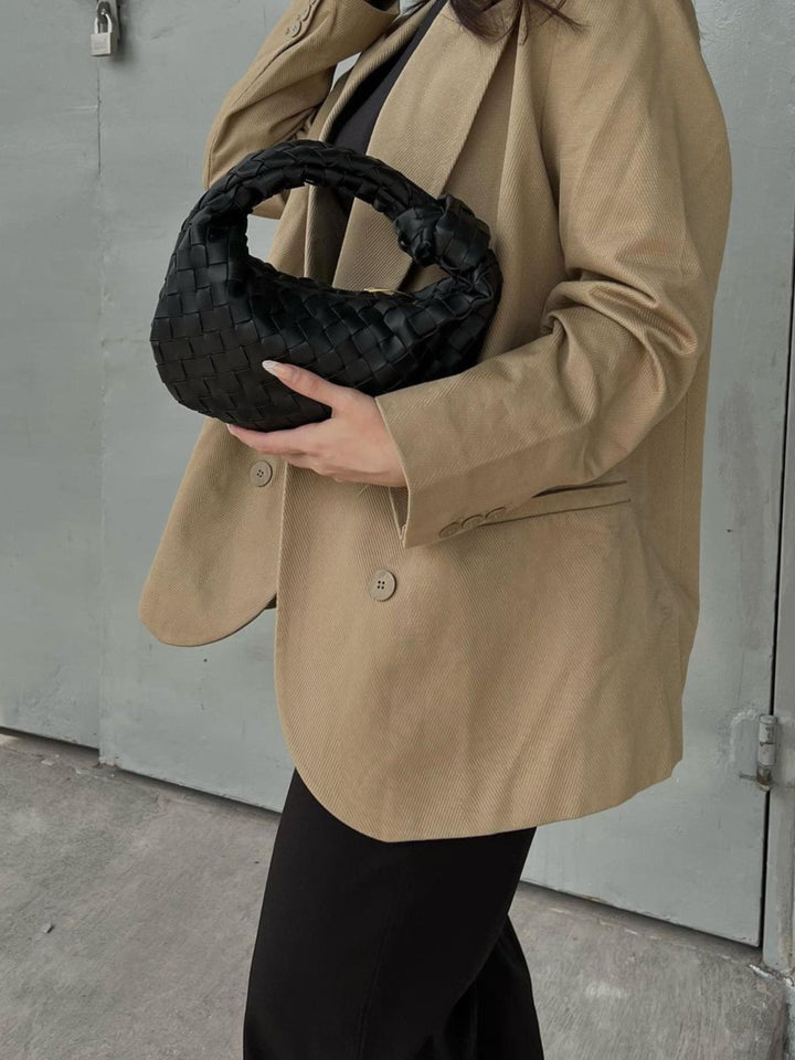 Sienna | Borsa Piccola con Manico Intrecciato