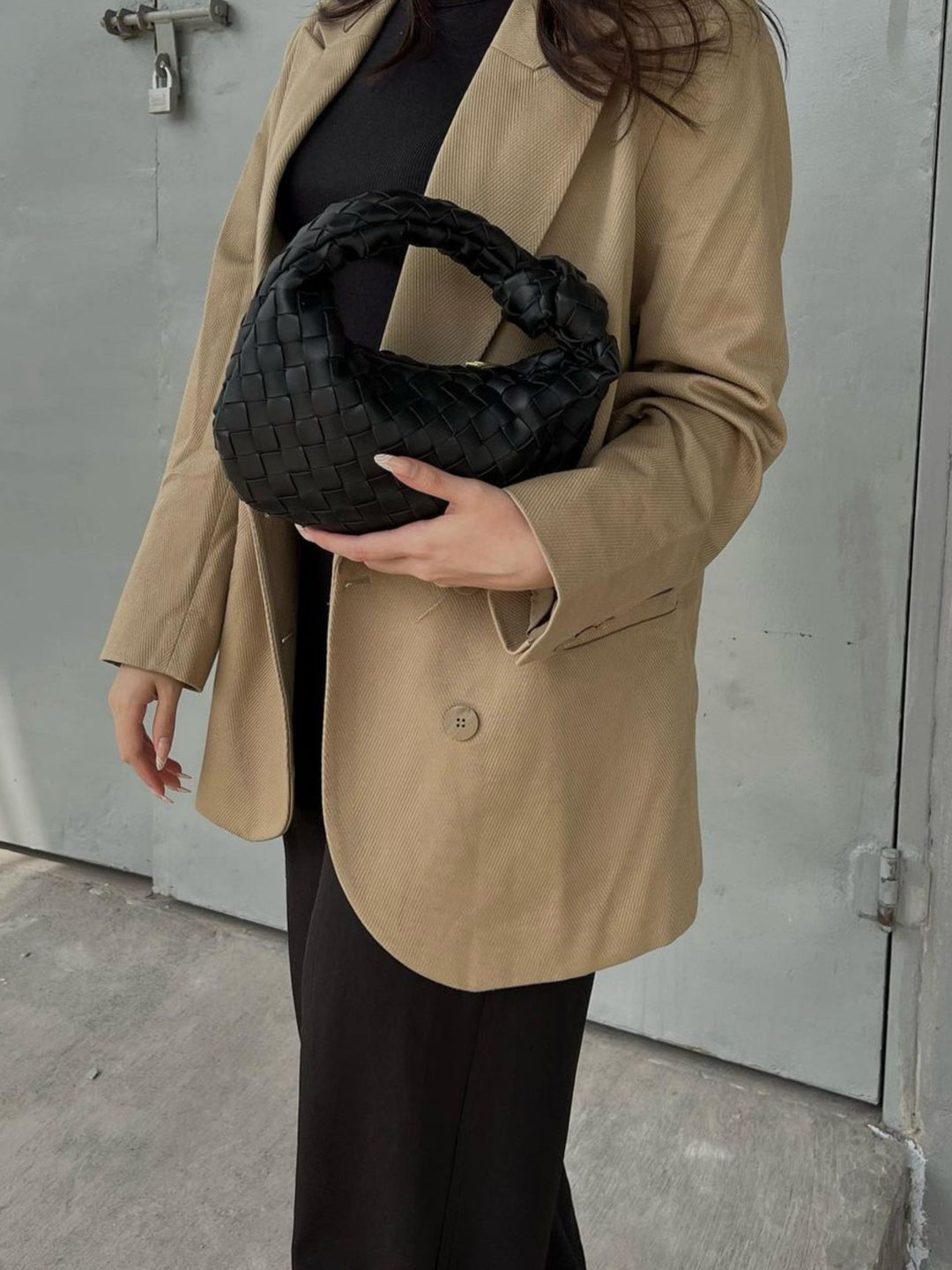 Sienna | Borsa Piccola con Manico Intrecciato