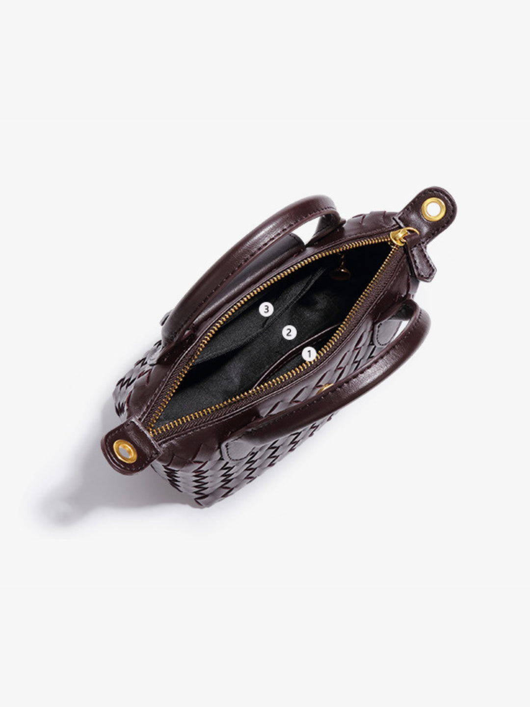 Elise | Borsa Convertibile Piccola Intrecciata