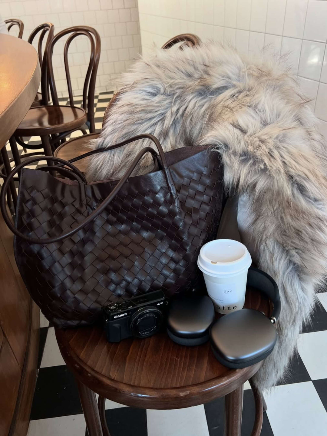 Lila | Borsa Tote Woven da Giorno