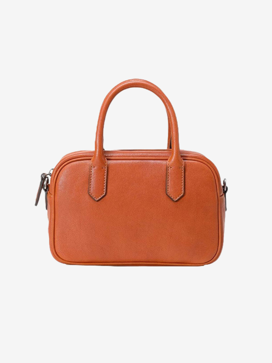 Eliza | Borsa Quadrata con Zip Lucida